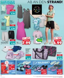 Gazetka promocyjna Kaufland - Prospekt - Gazetka - ważna od 05.07 do 05.07.2023 - strona 18 - produkty: angebot, angebote, aqua, Bad, Bau, baumwolle, beko, Cap, eis, kleid, pantolette, pantoletten, Ria, schuhe, shirt, shorts, sonnenschutz, strandtasche, sweatshorts, T-Shirt, tanktop, Tasche, Ti, wolle, ZTE