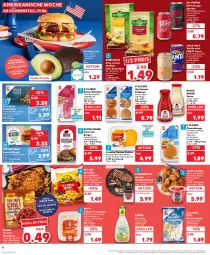 Gazetka promocyjna Kaufland - Prospekt - Gazetka - ważna od 05.07 do 05.07.2023 - strona 8 - produkty: angebot, avocado, bacon, Bau, beutel, bites, braten, brötchen, burger, butter, butterkäse, cassis, cheddar, coca-cola, cola, dell, dip, dressing, eimer, eis, elle, erbsen, erfrischungsgetränk, erfrischungsgetränke, fanta, früchte, getränk, getränke, gewürz, gin, gouda, grill, guacamole, hamburger, hüftsteak, ideal zum grillen, karotten, kartoffel, Käse, kerrygold, kirsch, Kraut, krautsalat, Kühne, mac, maggi, maggi fix, mars, mayonnaise, mccain, mit gouda, natur, Popp, Pulled Pork, reis, reiss, rezept, rezepte, rind, rinder, salat, sauce, schwein, schweine, schweinebraten, sesam, Speck, Spezi, steak, Ti, wein, weine, Yo, ZTE