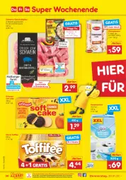 Gazetka promocyjna Netto Marken-Discount - Filial-Angebote - Gazetka - ważna od 22.01 do 22.01.2022 - strona 34 - produkty: champignon, champignons, eis, elle, geschnetzeltes, griesson, kondensmilch, küche, maggi, maggi fix, milch, ndk, reifen, reis, schnitten, schwein, schweine, storck, Ti, toffifee, versandkostenfrei, wein, weine, Zelt