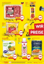 Gazetka promocyjna Netto Marken-Discount - Filial-Angebote - Gazetka - ważna od 22.01 do 22.01.2022 - strona 4 - produkty: bio, brokkoli, burger, cirio, drink, eis, fleisch, gin, hackfleisch, kabanos, Kefir, kräuter, mccain, ndk, pasta, Pasta Sauce, reis, rind, rinder, rinder-hackfleisch, sauce, schnitzel, snack, spinat, Ti, versandkostenfrei