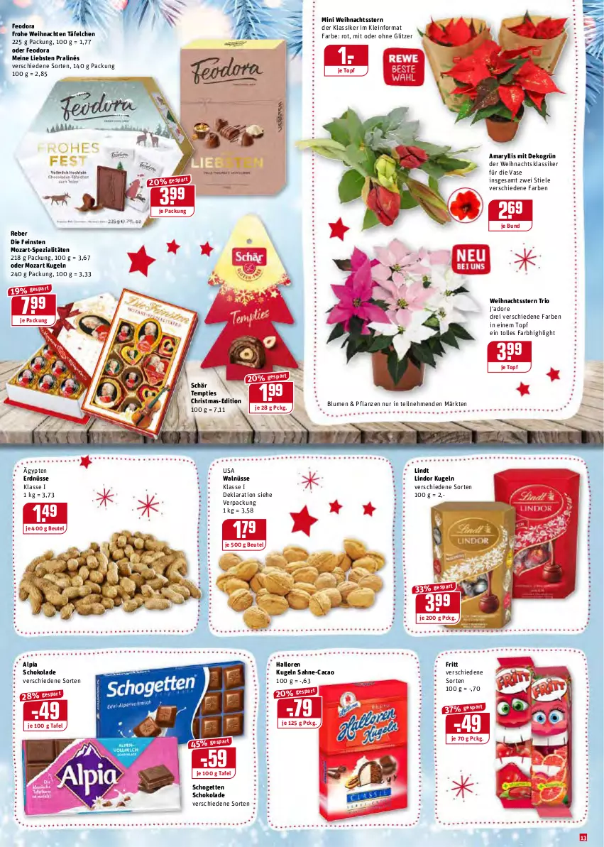 Aktueller Prospekt Rewe - Diese Woche im Angebot! - von 29.11 bis 04.12.2021 - strona 13