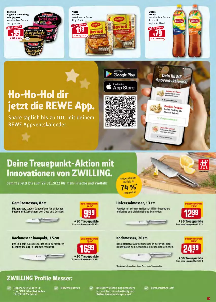 Aktueller Prospekt Rewe - Diese Woche im Angebot! - von 29.11 bis 04.12.2021 - strona 17