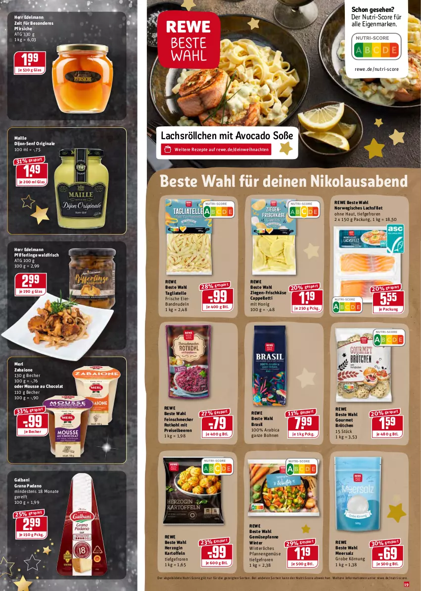 Aktueller Prospekt Rewe - Diese Woche im Angebot! - von 29.11 bis 04.12.2021 - strona 19