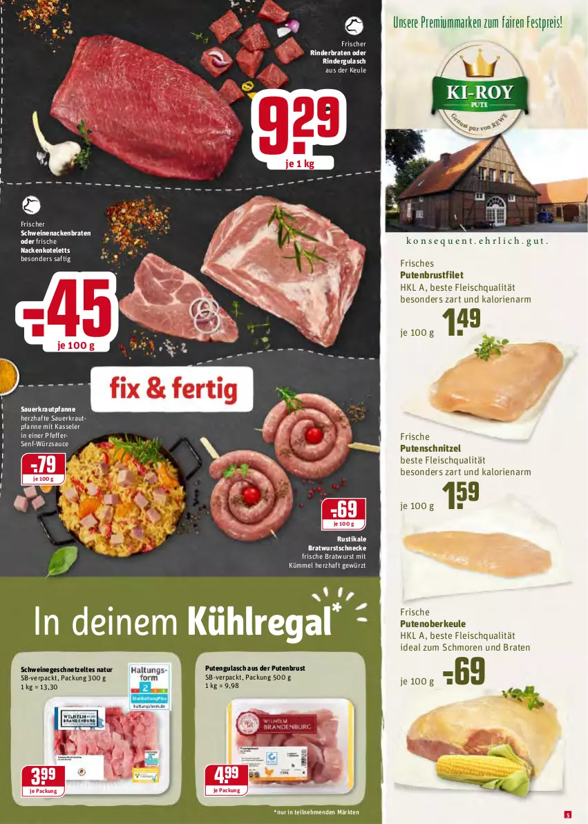 Aktueller Prospekt Rewe - Diese Woche im Angebot! - von 29.11 bis 04.12.2021 - strona 5