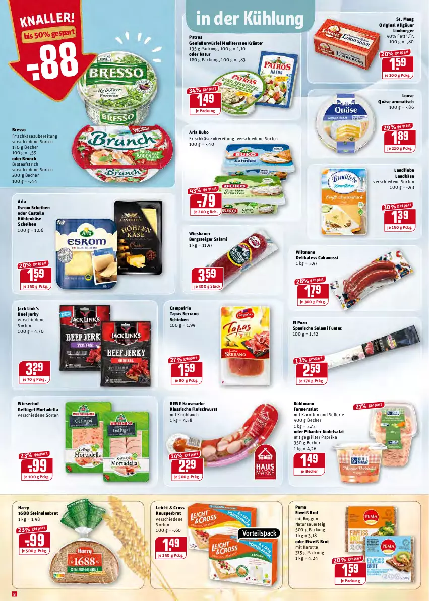 Aktueller Prospekt Rewe - Diese Woche im Angebot! - von 29.11 bis 04.12.2021 - strona 8