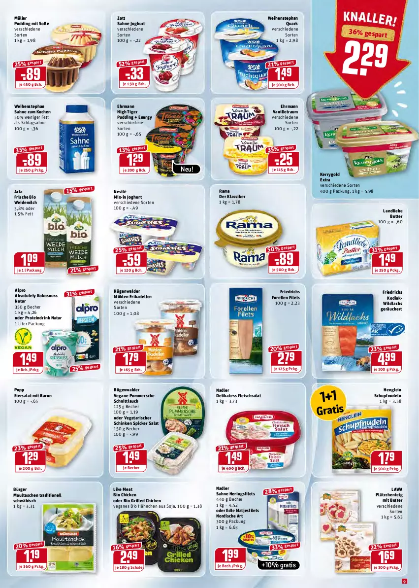 Aktueller Prospekt Rewe - Diese Woche im Angebot! - von 29.11 bis 04.12.2021 - strona 9