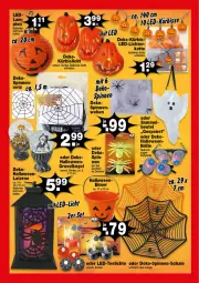 Gazetka promocyjna  - Prospekte - Gazetka - ważna od 11.10 do 11.10.2025 - strona 2 - produkty: batterie, batterien, eimer, Kette, Kugel, Kürbis, laterne, led-licht, orange, Schal, Schale, tee, Teelicht, teelichte