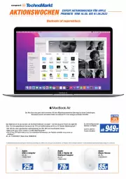 Gazetka promocyjna Expert Technomarkt - Prospekte - Gazetka - ważna od 24.05 do 24.05.2022 - strona 10 - produkty: ACC, adapter, Apple, batterie, eis, elle, ente, lays, mac, macbook, macbook air, notebook, rwe, Ti, tisch, usb