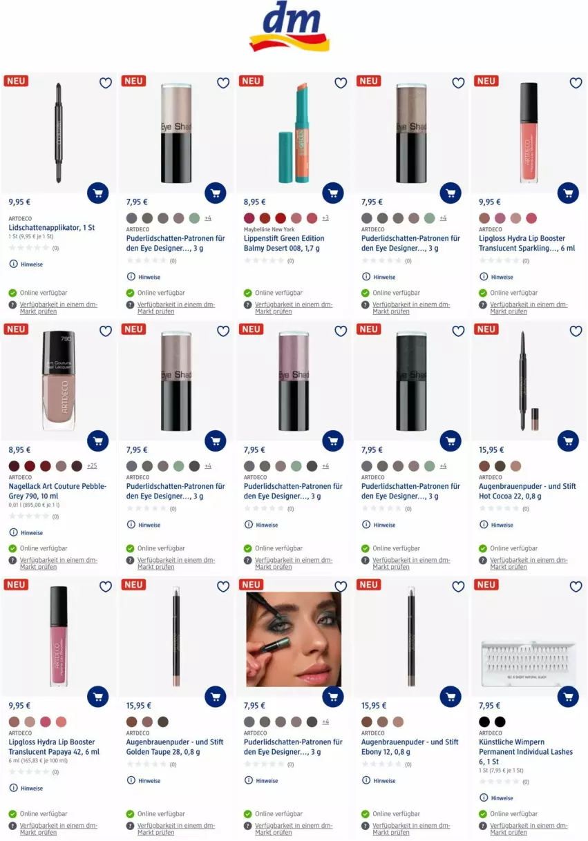 Aktueller Prospekt Dm Drogerie - Prospekte - von 19.08 bis 25.08.2022 - strona 2 - produkty: eis, lack, Lipgloss, Lippenstift, Maybelline, Nagellack, Papaya, Ti, Yo