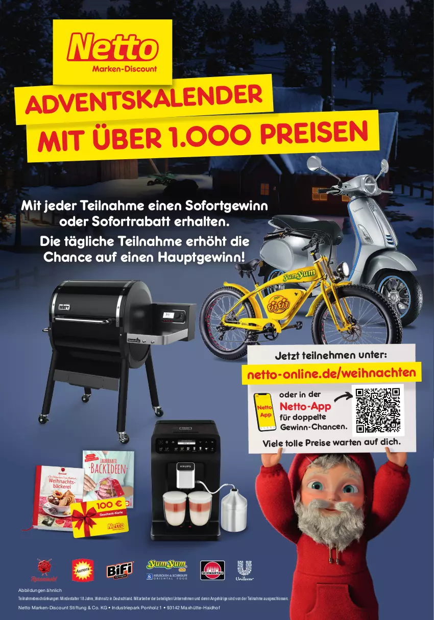 Aktueller Prospekt Netto Marken-Discount - Filial Angebote - von 20.12 bis 24.12.2021 - strona 40 - produkty: Adventskalender, discount, eis, Holz, marken-discount, reis, sofortrabatt, Ti, weihnachten