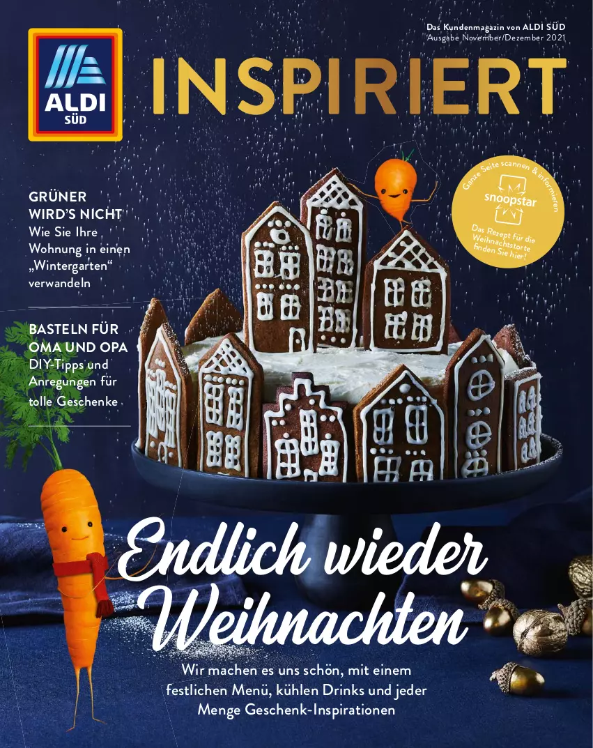 Aktueller Prospekt AldiSud - ALDI inspiriert - von 01.11 bis 31.12.2021 - strona 1