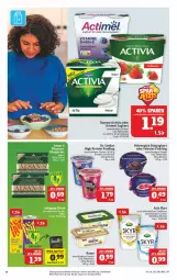 Gazetka promocyjna Marktkauf - Prospekt - Gazetka - ważna od 26.02 do 26.02.2022 - strona 18 - produkty: actimel, activia, aktionspreis, arla, arla skyr, Becher, beere, bifi, bourbon, coupon, coupons, danone, danone activia, deka, Dr. Oetker, drink, eis, feinjoghurt, himbeer, himbeere, joghur, joghurt, margarine, mövenpick, nuss, pflanze, pflanzen, pudding, rama, reis, Skyr, Ti, vanille, vita, Vitamine