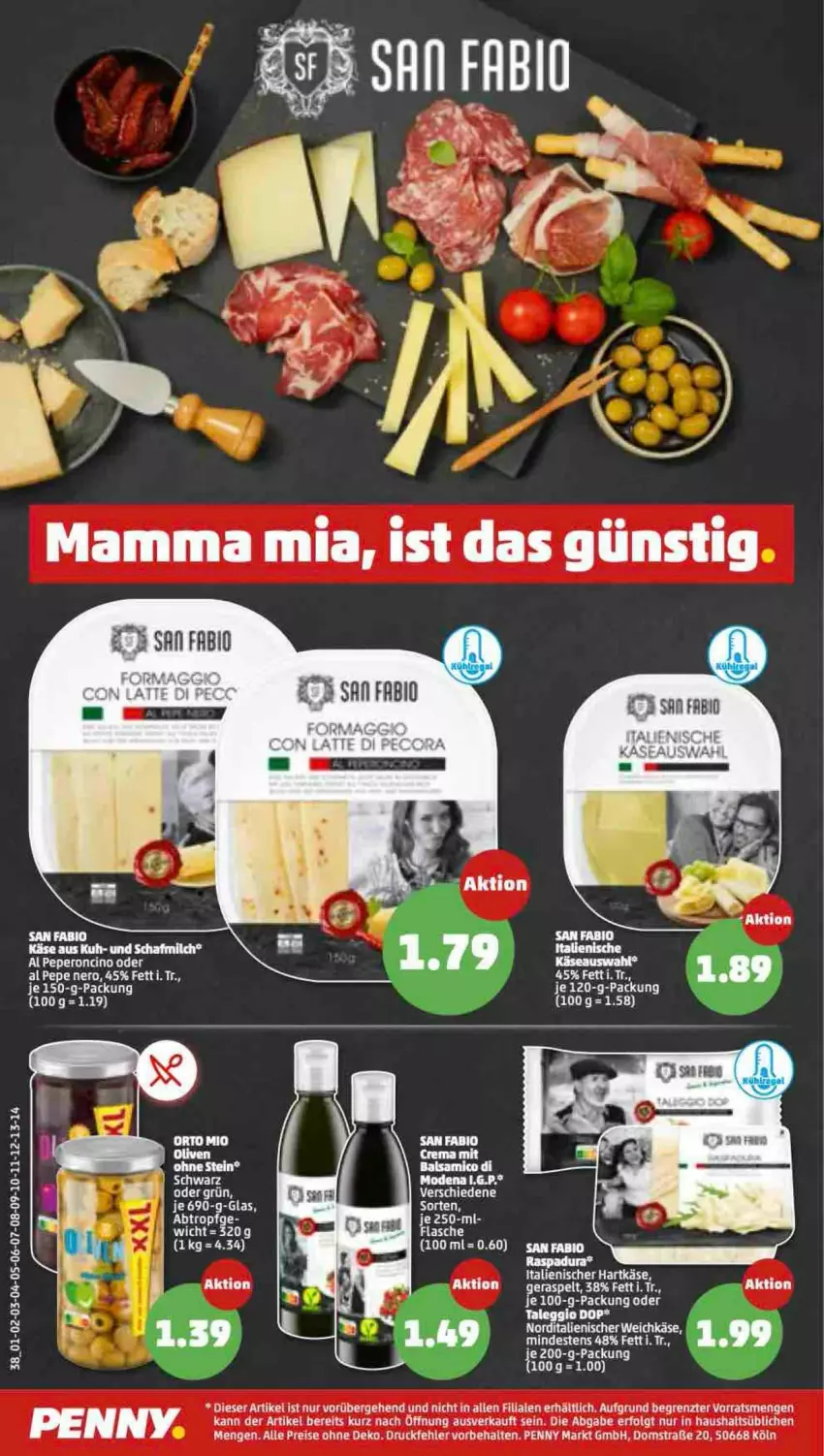 Aktueller Prospekt Penny - Prospekte - von 28.02 bis 05.03.2022 - strona 38 - produkty: balsam, balsamico, bio, cin, elle, ente, hartkäse, italienischer hartkäse, Käse, milch, nero, tee, Ti, ZTE