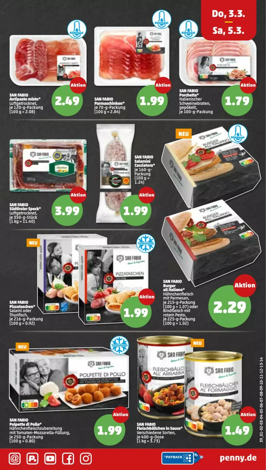 Aktueller Prospekt Penny - Prospekte - von 28.02 bis 05.03.2022 - strona 39 - produkty: bio, braten, burger, dell, eier, eis, fleisch, Fleischbällchen, Hähnchenfleisch, mozzarella, rel, salami, sauce, schwein, schweine, schweinebraten, Ti, tomate, tomaten, wein, weine