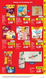 Gazetka promocyjna Lidl - Aktionsprospekt - Gazetka - ważna od 20.04 do 20.04.2024 - strona 13 - produkty: angebot, bier, bratwurst, coupon, eis, elle, filet, filets, Geflügel, géramont, Käse, Kinder, Kinder Schokobons, kinder schokolade, lachs, pommes, preisvorteil, reis, schoko, schokolade, teller, Ti, wurst, Yo, yogurette, ZTE