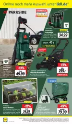 Gazetka promocyjna Lidl - Aktionsprospekt - Gazetka - ważna od 20.04 do 20.04.2024 - strona 34 - produkty: akku, akku-rasenmäher, angebot, angebote, bio, Bona, Brei, bürste, bürsten, eis, elle, Garten, Germ, heckenschere, hochdruckreiniger, HP, Kette, ladegerät, latte, messer, ndk, Parkside, rasen, rasenmäher, rasentrimmer, reiniger, reis, rel, rum, sac, säge, Schal, Schale, Schere, Sport, telefon, Ti, torte, Transportwagen, uhr, wasser, weck, werkzeug