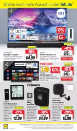 Gazetka promocyjna Lidl - Aktionsprospekt - Gazetka - ważna od 20.04 do 20.04.2024 - strona 38 - produkty: akku, Aktenvernichter, angebot, angebote, deka, dvb, DVB-T, eis, elle, ente, fernbedienung, HDMI, in-ear-kopfhörer, Klammern, kopfhörer, ladekabel, lamm, ndk, nuss, reis, rel, Schal, Schale, silvercrest, soundbar, Subwoofer, telefon, Ti, toshiba, tuner, uhr, usb, wasser, Wetterstation