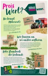 Gazetka promocyjna Denns Biomarkt - Prospekte - Gazetka - ważna od 01.08 do 01.08.2023 - strona 3 - produkty: Bau, bio, bioland, eis, elle, lebensmittel, LG, mac, natur, naturland, Rauch, reis, ring, rwe, Ti, Tiere, wolle