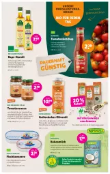 Gazetka promocyjna Denns Biomarkt - Prospekte - Gazetka - ważna od 01.08 do 01.08.2023 - strona 9 - produkty: auer, bio, braten, butter, dennree, dressing, eis, fisch, frucht, gewürz, grill, ketchup, kokos, kokosmilch, kokosnuss, leine, mac, milch, nuss, olive, oliven, olivenöl, pasta, pfanne, regal, reis, salat, salatdressing, sauce, saucen, suppe, suppen, Ti, tisch, tomate, tomaten, tomatenketchup, tomatensauce, und gemüse