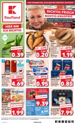 Gazetka promocyjna Kaufland - Prospekt - Gazetka - ważna od 30.04 do 30.04.2024 - strona 1 - produkty: angebot, angebote, barilla, blume, blumen, brot, butter, coca-cola, cola, Croissant, doppelrahmstufe, eis, exquisa, fanta, frischkäse, frischkäsezubereitung, geback, gin, gurke, hartweizen, hasseröder, Käse, korn, Kornbrot, Meister, Mezzo Mix, miree, Ofen, original wagner, pasta, pils, pizza, premium pils, purland, schwein, schweine, schweinenacken, sonnenblume, sonnenblumen, Sonnenblumenkerne, sonnenblumenkernen, sprite, steak, Ti, vom schweinenacken, wagner, wein, weine, weltmeisterbrot, ZTE