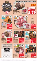 Gazetka promocyjna Kaufland - Prospekt - Gazetka - ważna od 30.04 do 30.04.2024 - strona 15 - produkty: angebot, angebote, besteck, braten, eis, elle, entrecôte, Falsches Filet, filet, fleisch, fleisch in selbstbedienung, geschirr, grill, grillrippe, gulasch, ideal zum grillen, ilag, jungbullen, marinade, natur, pfanne, pfannen, purland, regal, rind, rinder, rinderbraten, schnitten, schwein, schweine, schweinegulasch, steak, teller, Ti, wein, weine