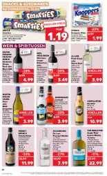 Gazetka promocyjna Kaufland - Prospekt - Gazetka - ważna od 30.04 do 30.04.2024 - strona 22 - produkty: angebot, antipasti, aperitif, asti, auer, Bad, beere, Berger, beutel, burgunder, cocktail, cola, eier, eierlikör, eis, Fernet, frucht, gewürz, grauburgunder, haselnuss, himbeer, himbeere, kirsch, kirsche, knoppers, kräuter, kräutern, likör, linsen, merl, merlot, milch, nestlé, nuss, Pinot, pinot grigio, qualitätswein, qualitätsweine, rotwein, rouge, schnitten, schoko, schokolade, Schokolinsen, scotch, scotch whisky, single malt, smarties, snack, snacks, spirituosen, storck, süsswaren, Ti, trolli, trollinger, verpoorten, wein, weine, Weißburgunder, Weißwein, whisky, wodka, ZTE, zucker