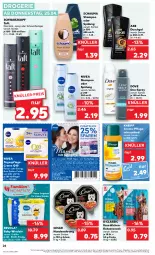 Gazetka promocyjna Kaufland - Prospekt - Gazetka - ważna od 30.04 do 30.04.2024 - strona 24 - produkty: aktionspreis, angebot, arla, axe, axe duschgel, Bad, coupon, coupons, creme, deo, dove, duschgel, eis, gesichtspflege, gin, Haarlack, hundenahrung, je 50-ml-tiegel, katzensnack, kneipp, lack, leine, nachtpflege, nivea, oder schaumfestiger, Pflegecreme, Q10, reis, Schal, Schale, schauma, schauma shampoo, schaumbad, schaumfestiger, schwarzkop, schwarzkopf, shampoo, shampoo oder spülung, snack, spülung, Taft, Tagespflege, Ti, windeln, ZTE