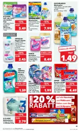 Gazetka promocyjna Kaufland - Prospekt - Gazetka - ważna od 30.04 do 30.04.2024 - strona 25 - produkty: allzweckreiniger, aloe vera, angebot, angebote, beutel, Cap, colorwaschmittel, Desinfektion, eis, elle, ente, fleckentferner, geschirr, grill, küche, Küchen, küchentücher, Kuschelweich, müllbeutel, oxi action, papier, reiniger, resa, somat, Ti, tücher, universal pulver, vanish, vanish oxi action, waschmittel, weck, weichspüler, Weisser Riese, zitrone