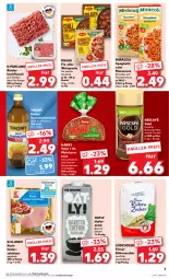 Gazetka promocyjna Kaufland - Prospekt - Gazetka - ważna od 30.04 do 30.04.2024 - strona 3 - produkty: ACC, angebot, angebote, beutel, blume, blumen, blumenöl, bohne, bohnen, bohnenkaffee, braten, brot, burger, drink, eis, fleisch, hackfleisch, hafer, Haferdrink, hinterschinken, kaffee, korn, Kornbrot, löslicher bohnenkaffee, mac, maggi, maggi fix, Mirácoli, Nescafé, nescafé gold, purland, reis, rind, rinder, rinderhackfleisch, sauce, schinken, sonnenblume, sonnenblumen, Sonnenblumenkerne, sonnenblumenkernen, sonnenblumenöl, spaghetti, südzucker, thomy, Ti, tomate, tomaten, tomatensauce, vita, zucker