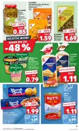 Gazetka promocyjna Kaufland - Prospekt - Gazetka - ważna od 30.04 do 30.04.2024 - strona 37 - produkty: angebot, angebote, aprikose, aprikosen, Becher, beutel, bohne, bohnen, brötchen, butter, buttermilch, Datteln, eis, kartoffel, knoblauch, knorr, korn, Kürbis, kürbiskerne, milch, Mutti, natur, pasta, pfanni, pizza, reis, sandwich, snack, Ti, toast, tomate, tomaten