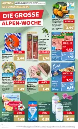 Gazetka promocyjna Kaufland - Prospekt - Gazetka - ważna od 30.04 do 30.04.2024 - strona 8 - produkty: angebot, auer, Bad, baguette, Bau, Bauer, bavaria blu, bergader, bier, burger, butter, emmentaler, erfrischungsgetränk, getränk, Kamin, Kaminwurz, Käse, kräuter, kräuterbutter, Kugel, LG, Limburger, Mantel, meggle, natur, Ria, salami, salz, schinken, schnitzel, schwein, Spezi, Tasche, Ti, Tillman's, vöslauer, weichkäse, wein, wiesbauer, wurst, Zelt, ZTE