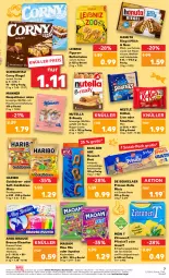 Gazetka promocyjna Kaufland - Gazetka - ważna od 14.09 do 14.09.2022 - strona 7 - produkty: ahoj-brause, bahlsen, beutel, bonbons, brause, Brock, brot, butter, butterkeks, corny, creme, de beukelaer, eis, erde, erfrischungsgetränk, erfrischungsgetränke, frucht, fruchtgummi, fruchtgummis, getränk, getränke, goldbären, hanuta, haribo, haselnuss, Haselnusscreme, keks, kekse, kitkat, leibniz, lion, mac, Manner, maoam, milch, ndk, nestlé, nuss, nutella, pfirsich, Rauch, riegel, russisch brot, saft, schoko, schokolade, schuhe, Schwartau, smarties, snack, tee, Ti, versandkostenfrei, waffeln, zitrone, zitronen