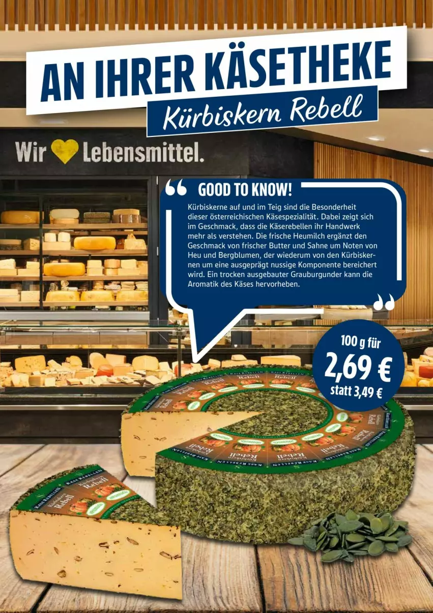 Aktueller Prospekt Edeka - Prospekte - von 27.10 bis 01.11.2025 - strona 30 - produkty: Bau, blume, blumen, burgunder, butter, elle, ente, grauburgunder, Heu, heumilch, Käse, Käserebellen, Kürbis, kürbiskerne, mac, milch, nuss, rebell, rum, sahne, Spezi, Ti