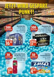 Gazetka promocyjna Edeka - Prospekte - Gazetka - ważna od 01.11 do 01.11.2025 - strona 26 - produkty: bier, bio, Cap, capri-sun, eis, frucht, fruchtsaft, fruchtsaftgetränk, getränk, krombache, krombacher, mönchshof, reis, saft, tee, Ti, vita, Vitamin C, volvic, ZTE