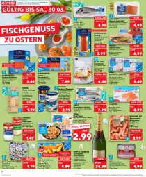 Gazetka promocyjna Kaufland - Prospekt - Gazetka - ważna od 27.03 do 27.03.2024 - strona 8 - produkty: angebot, aqua, backfisch, bismarck, brut, buch, Caviar, champagne, champagner, chardonnay, Dorade, dorade royal, eis, elle, escal, filegro, filet, filets, fisch, forelle, gabel, garnelen, gewürz, grill, hering, Herings, Holz, homann, ideal zum grillen, iglo, knoblauch, kräuter, krone, küche, Küchen, lachs, lachsfilet, lachsfilets, leine, lysell, mac, marinade, meerrettich, natur, nuss, Pinot, Pinot Meunier, pinot noir, prawns, Räucherlachs, rel, Rettich, Ria, ring, rwe, sahne, salz, Schal, Schale, schamel, schnitten, schott, Ti, tisch, wasser, Wild, wildlachs, Zander, Zanderfilets, ZTE