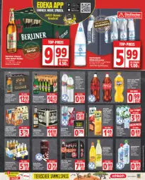 Gazetka promocyjna Edeka - Angebote der Woche - Gazetka - ważna od 02.09 do 02.09.2023 - strona 13 - produkty: Alwa, amecke, ball, berliner, bier, bügel, cola, corona, eis, elle, flasche, gin, glasflasche, limo, limonade, mineralwasser, natur, pils, pilsner, radler, reis, säfte, Spreequell, steiner, Ti, top-preis, vita, Vita C, warsteiner, wasser