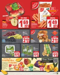 Gazetka promocyjna Edeka - Angebote der Woche - Gazetka - ważna od 02.09 do 02.09.2023 - strona 3 - produkty: bett, beutel, bio, discount, eis, fleisch, frucht, fruchtfleisch, mac, mango, möhren, reis, rezept, saft, Schal, Schale, snack, snacks, speisemöhren, tafeläpfel, Ti, top-preis, ZTE
