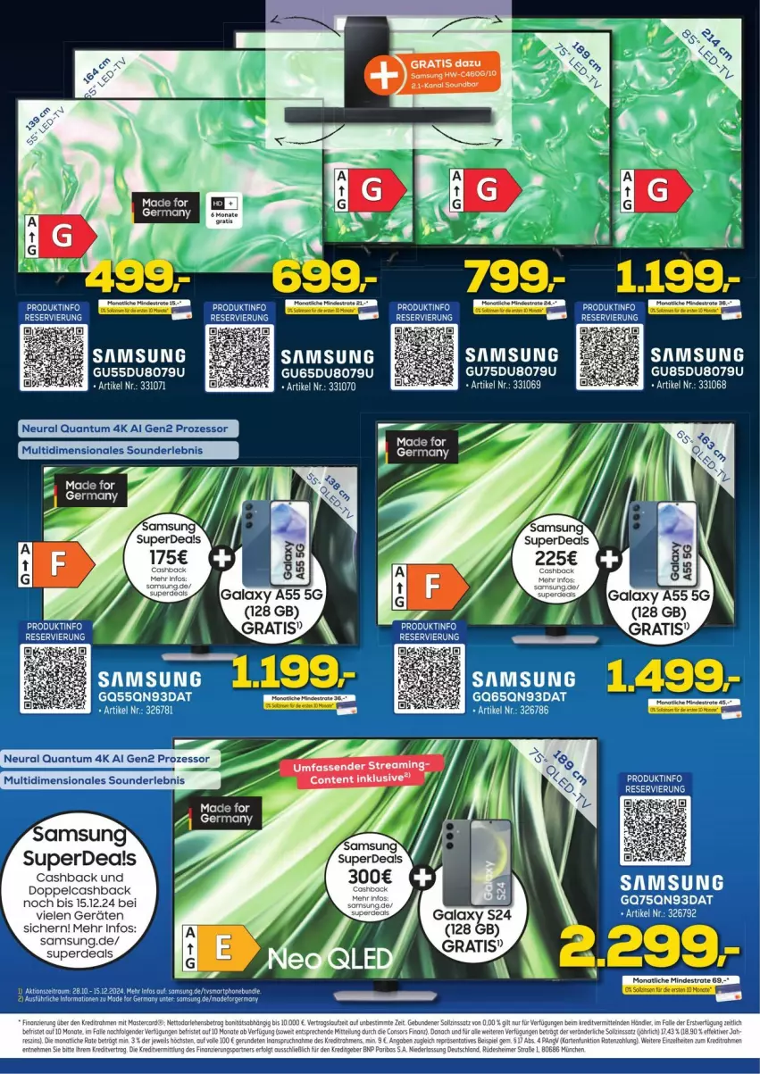 Aktueller Prospekt Euronics - Prospekte - von 30.11 bis 07.12.2024 - strona 16 - produkty: buch, erde, Germ, ndk, Samsung, smartphone, ssd, tee, Ti