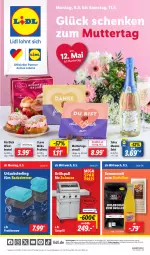 Gazetka promocyjna Lidl - Aktionsprospekt - Gazetka - ważna od 11.05 do 11.05.2024 - strona 1 - produkty: angebot, angebote, Bad, beutel, bio, bsf, coupon, eis, gasgrill, grill, jules mumm, milka, mumm, reis, sekt, Ti