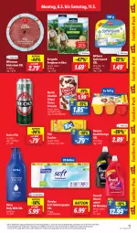 Gazetka promocyjna Lidl - Aktionsprospekt - Gazetka - ważna od 11.05 do 11.05.2024 - strona 15 - produkty: angebot, auer, Bau, Bauer, bergader, body, body milk, Bona, chips, choclait chips, choco crossies, coupon, cracker, crossies, danone, danone fruchtzwerge, Edelsalami, eis, elle, Floralys, frucht, fruchtzwerge, Käse, Milbona, nestlé, nivea, papier, perwoll, pils, preisvorteil, quark, reis, salami, speisequark, teller, Ti, toilettenpapier, tuc, waschmittel, wiltmann, ZTE