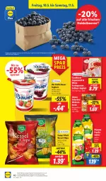 Gazetka promocyjna Lidl - Aktionsprospekt - Gazetka - ważna od 11.05 do 11.05.2024 - strona 46 - produkty: alesto, angebot, auer, Bau, Bauer, beere, beeren, chips, coppenrath, coupon, drucker, eis, elle, Engel, frucht, funny-frisch, heidelbeere, heidelbeeren, joghur, joghurt, kerze, natur, Nektar, nuss, papier, pfanne, Pfanner, reis, teller, Ti, torte, walnuss, walnusskerne, ZTE