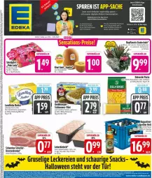 Gazetka promocyjna Edeka - Prospekte - Gazetka - ważna od 01.11 do 01.11.2025 - strona 1 - produkty: Becher, beutel, braten, butter, decke, deka, eis, Elan, elle, erde, filet, Grabschale, hartweizen, iglo, jumbo, kiwi, Kiwi Gold, korn, krustenbraten, landliebe, leberkäs, LG, pasta, Pink Lady, reis, sac, salz, Schal, Schale, schlemmer-filet, schwein, schweine, snack, snacks, Streichzart, tafeläpfel, Ti, wein, weine, ZTE