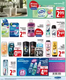 Gazetka promocyjna Edeka - Prospekte - Gazetka - ważna od 01.11 do 01.11.2025 - strona 24 - produkty: axe, axe duschgel, Coral, deo, deo spray, Discreet, duschdas, duschgel, eis, flasche, gliss, listerine, mundspülung, Odol, papier, pfirsich, reis, rexona, roll-on, shampoo, sofort-rabatt, spülung, Ti, waschmittel, zewa