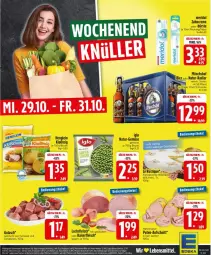 Gazetka promocyjna Edeka - Prospekte - Gazetka - ważna od 01.11 do 01.11.2025 - strona 28 - produkty: aufschnitt, beutel, bier, creme, eis, fleisch, französischer weichkäse, gulasch, iglo, jungbullen, Kaiser, Käse, lachs, Le Rustique, meridol, mönchshof, natur, pute, radler, schwein, Ti, weichkäse, wein, zahncreme