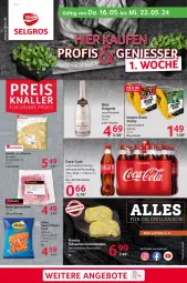 Gazetka promocyjna Selgros - Food - Gazetka - ważna od 22.05 do 22.05.2024 - strona 1 - produkty: bacon, beutel, brut, brut dargent, coca-cola, cola, edamer, eis, flasche, gouda, grill, LG, marinade, reis, Rückensteak, rückensteaks, schnitten, schwein, schweine, schweinerücken, steak, steaks, Ti, wein, weine