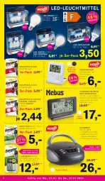 Gazetka promocyjna Kodi - Prospekte - Gazetka - ważna od 27.01 do 27.01.2024 - strona 8 - produkty: akku, batterie, elle, Funkwecker, Grom, Hygrometer, kerze, ladegerät, LED-Kerze, leuchtmittel, Mp3, thermometer, Ti, uhr, usb, weck, Wetterstation