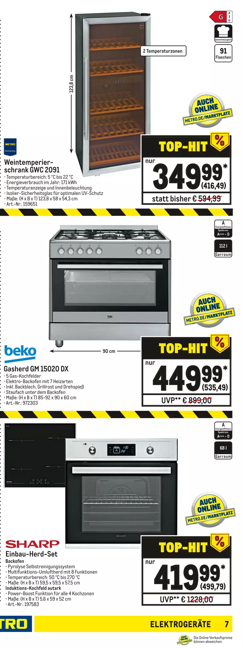 Aktueller Prospekt Metro - NonFood - von 03.01 bis 12.01.2022 - strona 13 - produkty: backofen, Bau, beleuchtung, decke, dell, eis, Elektro, elektrogeräte, elle, flasche, geschirr, geschirrspüler, glaskeramik, glaskeramik-kochfeld, Glastür, grill, grillrost, keramik-kochfeld, klarspüler, kochfeld, kühlschrank, Mode, Ofen, Rauch, Reinigung, reis, salz, Schrank, spee, teller, Ti, uv-schutz, wein