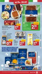 Gazetka promocyjna Aldi Nord - Von Montag - Gazetka - ważna od 22.07 do 22.07.2023 - strona 23 - produkty: alkohol, asti, aus der tiefkühlung, Becher, beutel, biscotto, cin, dessert, eis, gin, Italienisches Dessert, kuchen, reis, Schal, Schale, Ti, tiefpreis, ZTE