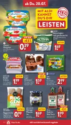 Gazetka promocyjna Aldi Nord - Von Montag - Gazetka - ważna od 22.07 do 22.07.2023 - strona 26 - produkty: activia, activia joghurt, aldi, angebot, angebote, Becher, beutel, brötchen, danone, danone activia, ehrmann, eis, elle, flasche, frucht, fruchtgummi, fruchtgummis, Garten, joghur, joghurt, joghurt nach, Kühne, mars, mühlhäuser, obst, obstgarten, pflaume, pflaumen, pflaumenmus, riegel, ring, roggenbrötchen, sauce, schoko, schokolade, schokoriegel, storck, Sweetland, teller, Ti