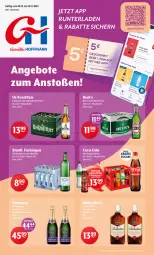 Gazetka promocyjna Getraenke Hoffmann - Prospekte - Gazetka - ważna od 13.12 do 13.12.2025 - strona 1 - produkty: alkohol, angebot, angebote, ball, bier, blended scotch, blended scotch whisky, brut, champagne, champagner, coca-cola, cola, eis, flasche, pils, pilsner, reis, scotch, scotch whisky, Staatl. Fachingen, Ti, wasser, whisky